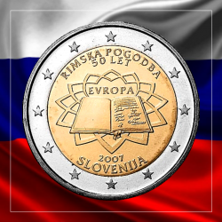 2€ Eslovenia 2007 - Tratado...