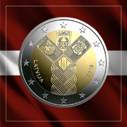 2€ Letonia 2018 - Estados...
