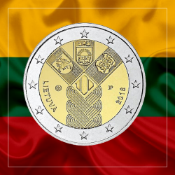2€ Lituania 2018 - Estados...