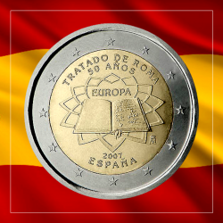 2€ España 2007 - Tratado de...