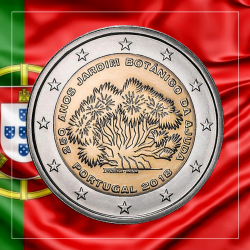 2€ Portugal 2018 - Jardin...
