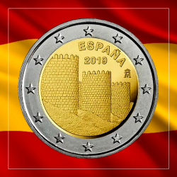 2€ España 2019 - Avila