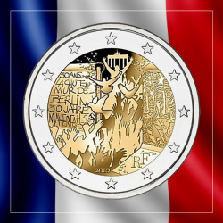 2€ Francia 2019 - Muro de...