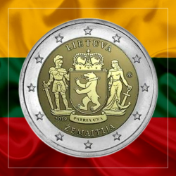 2€ Lituania 2019 - Zemaitija