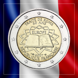 2€ Francia 2007 - Tratado...