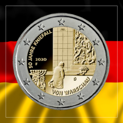2€ Alemania 2020 - Varsovia
