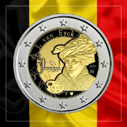 2€ Belgica 2020 - Jan van Eyck