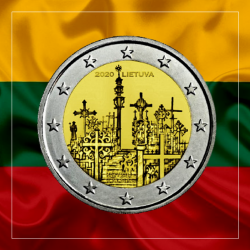 2€ Lituania 2020 - Cruces