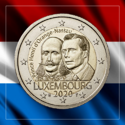 2€ Luxemburgo 2020 - Prince...