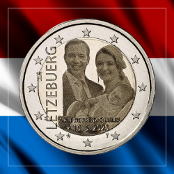 2€ Luxemburgo 2020 - Holograma