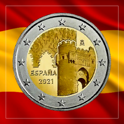 2€ España 2021 - Toledo