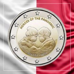 2€ Malta 2021 - Héroes de...