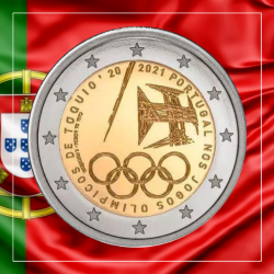2€ Portugal 2021 - JJOO Tokio