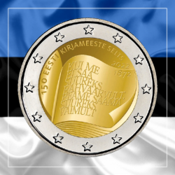 2€ Estonia 2022 - Literatura