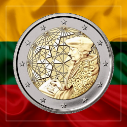 2€ Lituania 2022 - Erasmus