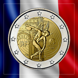 2€ Francia 2022 - JJOO...
