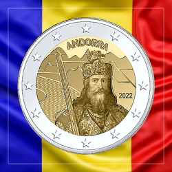 2€ Andorra 2022 - Carlomagno