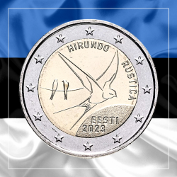 2€ Estonia 2023 - Golondrina