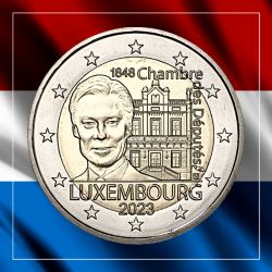 2€ Luxemburgo 2023 - Cámara...