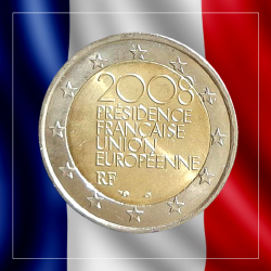 2€ Francia 2008 - Presidencia