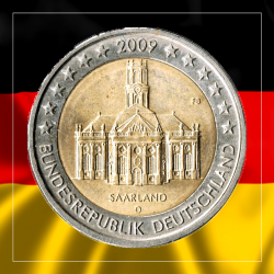 2€ Alemania 2009 - Saarland