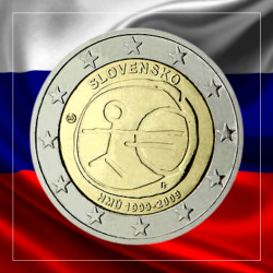 2€ Eslovaquia 2009 - UEM