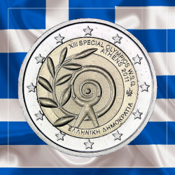 2€ Grecia 2011 - JJOO Atenas