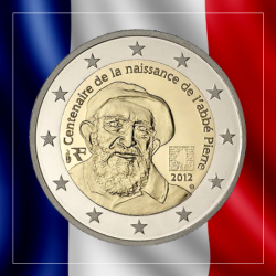 2€ Francia 2012 - Abbe Pierre