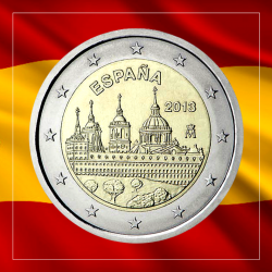 2€ España 2013 - El Escorial