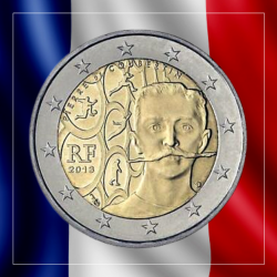 2€ Francia 2013 - Pierre de...