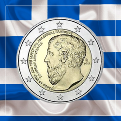 2€ Grecia 2013 - Plato