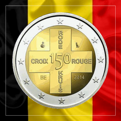 2€ Belgica 2014 - Cruz Roja