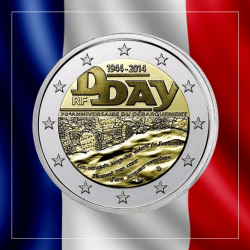 2€ Francia 2014 - Normandia