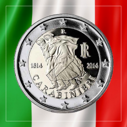 2€ Italia 2014 - Carabinieri