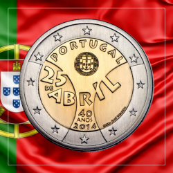 2€ Portugal 2014 - 25 Abril