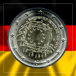 2€ Alemania 2015 - Bandera