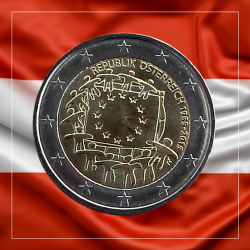 2€ Austria 2015 - Bandera