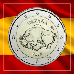 2€ España 2015 - Cueva de...