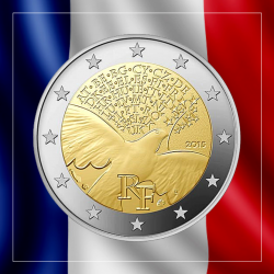 2€ Francia 2015 - Final Guerra