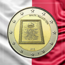 2€ Malta 2015 - Constitucion