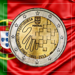 2€ Portugal 2015 - Cruz Roja