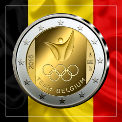 2€ Belgica 2016 - Equipo Belga