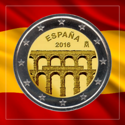 2€ España 2016 - Acueducto...
