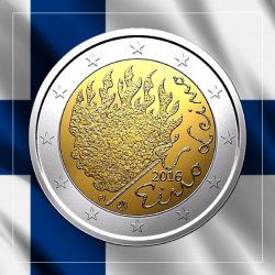 2€ Finlandia 2016 - Eino Leino