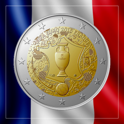 2€ Francia 2016 - UEFA