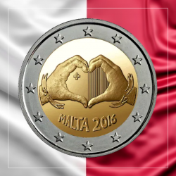 2€ Malta 2016 - Amor