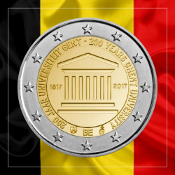 2€ Belgica 2017 -...