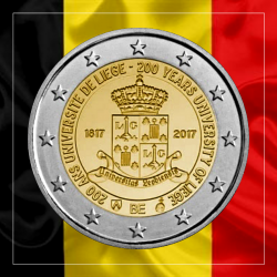 2€ Belgica 2017 -...