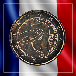 2€ Francia 2017 - Lazo Rosa