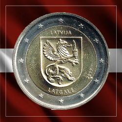 2€ Letonia 2017 - Latgale